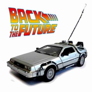 Delorean Time Machine Back To The Future 1:24 Welly Devolta