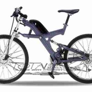 Bmw Q6.s Xtr Cinza 1:10 Welly Bicicleta