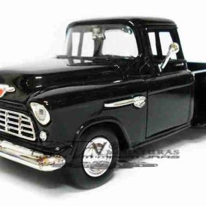 Chevy Stepside 1955 Pickup Marta Rocha Preto 1:24 Motor Max