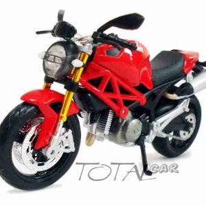 Ducati Monster 696 1:12 Maisto Vermelha