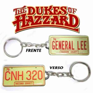 Chaveiro Placa General Lee 01