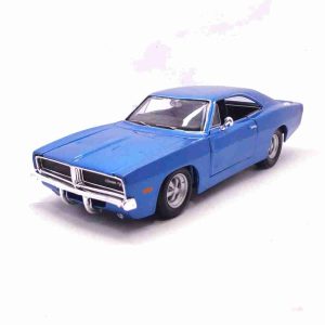 Dodge Charger R/t 1969 1:24 Maisto Azul