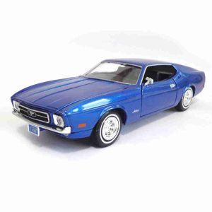 Ford Mustang Sportsroof 1971 1:24 Motor Max Azul