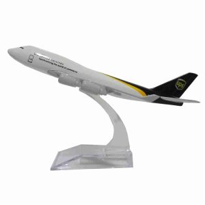 Avião Transporte Aéreo UPS Boeing 747 Miniatura