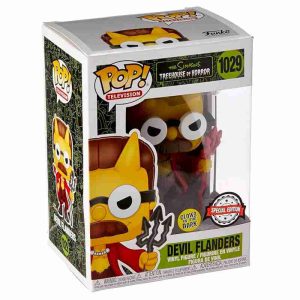 Simpsons Treehouse Horror Devil Flanders - Funko Pop Special Edition