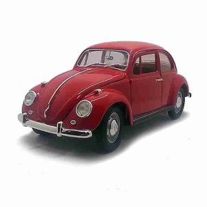 Volkwagen Fusca 1967 1:18 Road Signature Yatming Vermelho