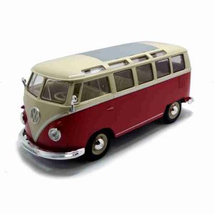 Volkswagen Kombi T1 Bus 1962 1:24 Welly Vinho
