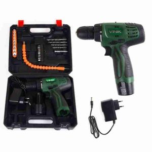 Furadeira E Parafusadeira Vinik 12v Bivolt Maleta Litio