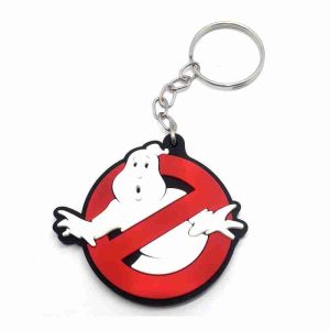 Chaveiro Ghostbusters Caça Fantasma Borracha