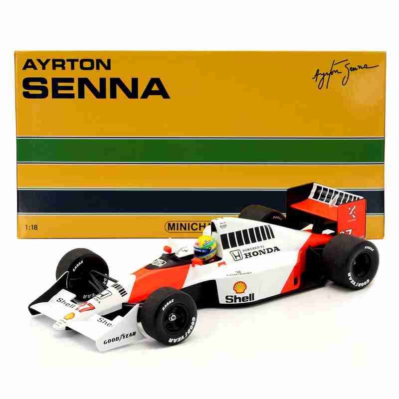 Mclaren Honda MP4/5B 1990 Ayrton Senna World 1:18 Minichamps