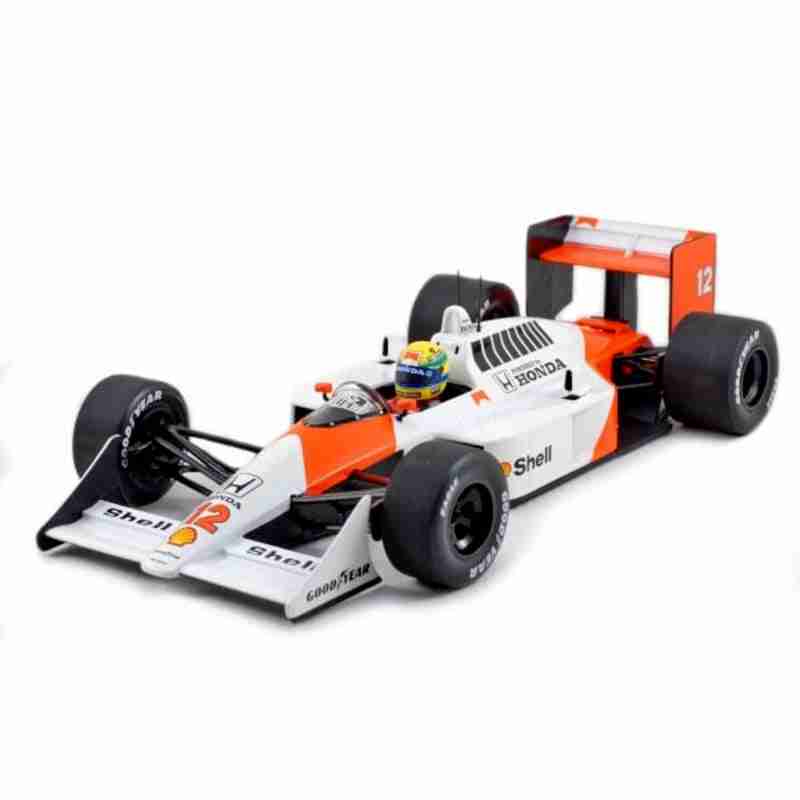 自動車 MINICHAMPS McLaren Honda MP4/4 1988 Mclaren Honda MP4/4 1988 Ayrton Senna World 1:18 Minichamps
