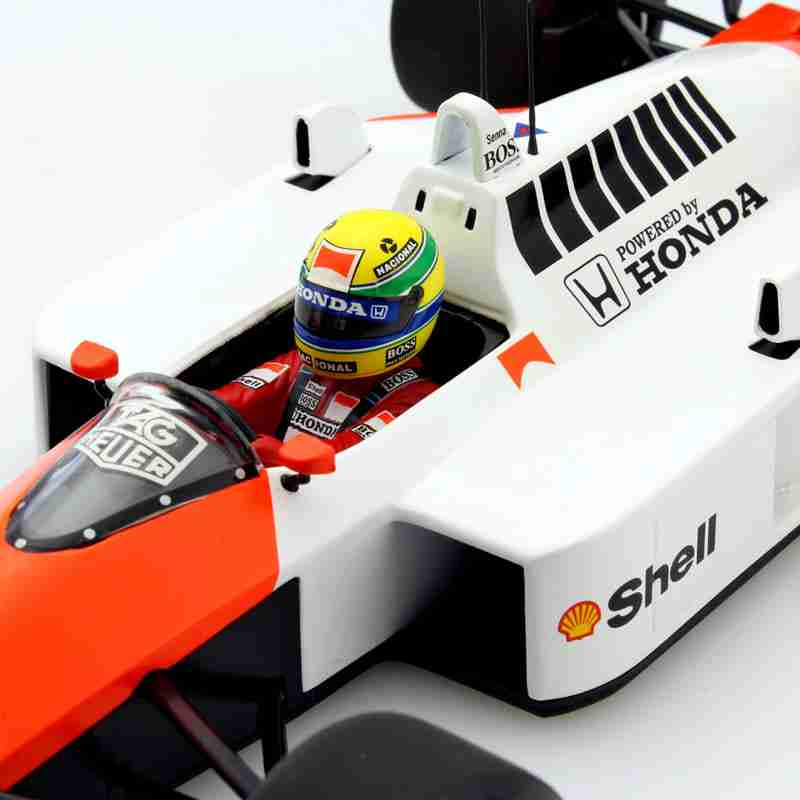 Mclaren Honda MP4/4 1988 Ayrton Senna World 1:18 Minichamps