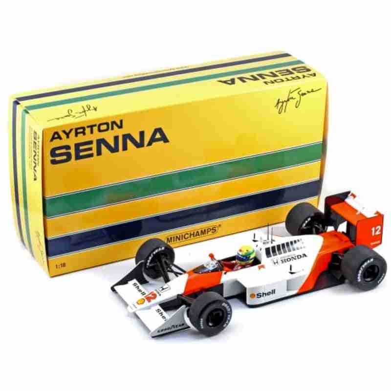 Mclaren Honda MP4/4 1988 Ayrton Senna World 1:18 Minichamps
