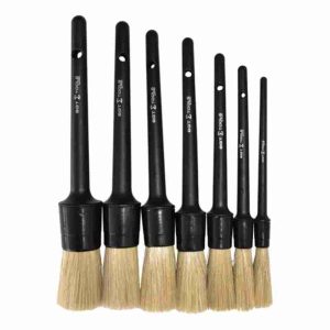 Kit 7 Pincéis Cerdas Naturais Para Detalhamento Sigma Tools