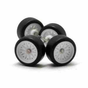 Jogo Roda Customização 11mm 1:64 Hot Wheels JR003 Branca