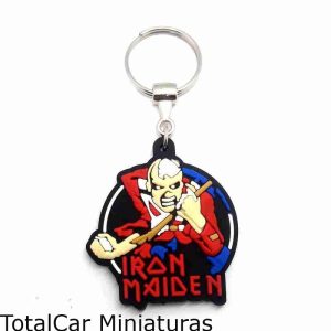 Chaveiro Iron Maiden Trooper Borracha