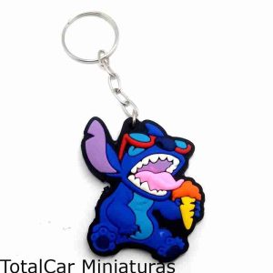 Chaveiro Stitch Sorvete Borracha