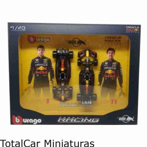 Red Bull RB20 2024 Box 2 Pack Verstappen Perez 1:43 Burago