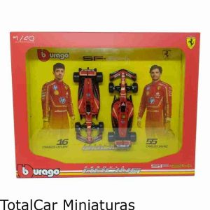 Ferrari SF 24 2024 Box 2 Pack Leclerc Sainz 1:43 Burago