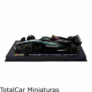 Mercedes AMG F1 W15 2024 Lewis Hamilton Nº 44 1:43 Burago Piloto