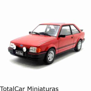 Ford Escort XR3 1987 1:24 Califórnia Classics Vermelho