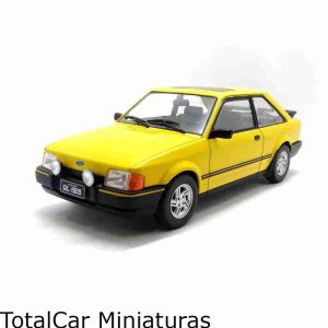 Ford Escort XR3 1988 1:24 Califórnia Classics Amarelo