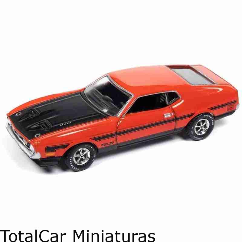 Ford Mustang Boss 351 1971 1:64 Auto World – Totalcar Miniaturas