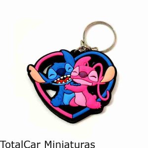 Chaveiro Stitch Angel Namorada Borracha