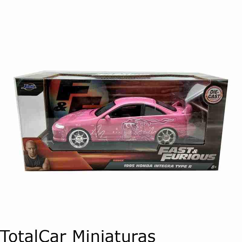 Honda Integra Type R 1995 Fast  Furious 1:24 Jadatoys - Imagem 6