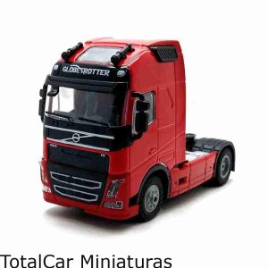 Volvo FH Globetrotter 1:50 XS Luz Som Truck Toco Vermelho
