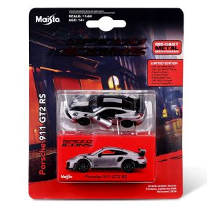 Porsche 911 GT2 RS 1:64 Maisto Speed Icons