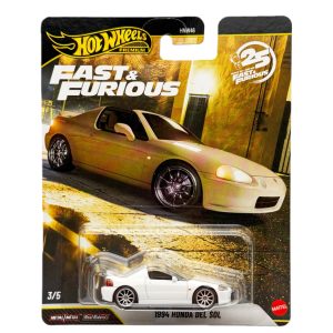 Honda Del Sol 1994 Fast Furious 25 anos 1:64 Hot Wheels