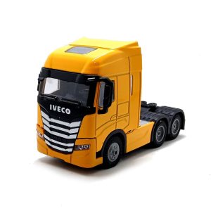 Iveco S Way 1:50 XS Luz Som Trucado Caminhão Amarelo