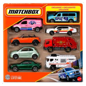 Kit-2 8 Carros Ford Nissan Fiat 500 Kangoo 1:64 Matchbox
