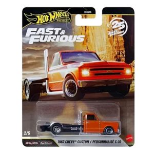 Chevy C10 Custon 1967 Fast Furious 25 anos 1:64 Hot Wheels