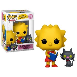 Simpsons Lisa With Snowball 1740 Funko Pop