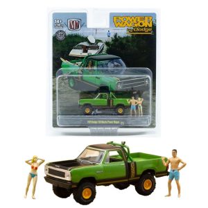 Dodge 150 Macho Power Wagon 1979 Diorama 1:64 M2 Machines