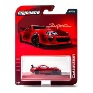Toyota Supra 1995 1:64 Majorette Collection Vermelho