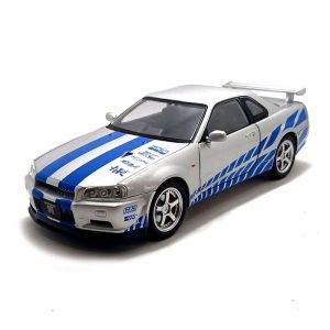 Nissan Skyline GT-R R34 Brian - Fast Furious 1:24 Jinlifang