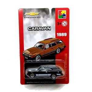 Chevrolet Caravan Diplomata 1989 Preto 1:64 CKS