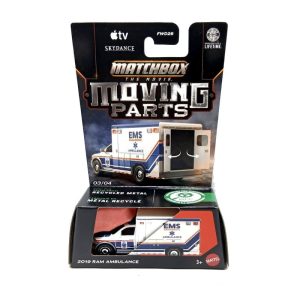 Dodge Ram Ambulace 2019 Filme 1:64 Matchbox Moving Parts