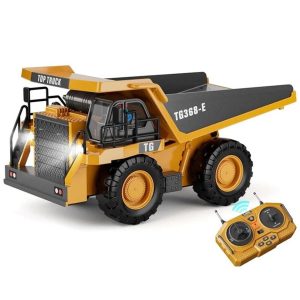 Caminhão Fora de Estrada Basculante R/C 1:24 Controle Remoto Recarregável