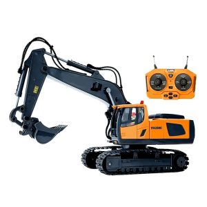 Escavadeira R/C 1:16 Controle Remoto Recarregável