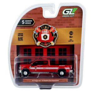 Ford F-350 2018 Los Angeles Fire 1:64 Greenlight